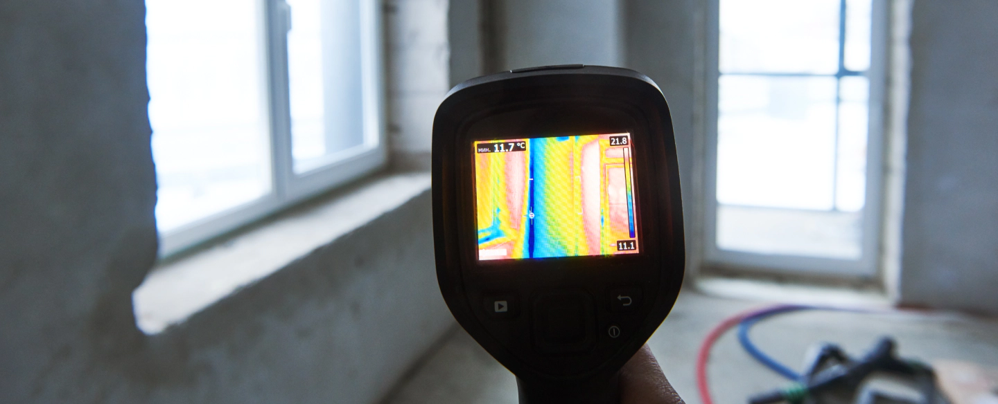 close up of a thermal imaging glendale az