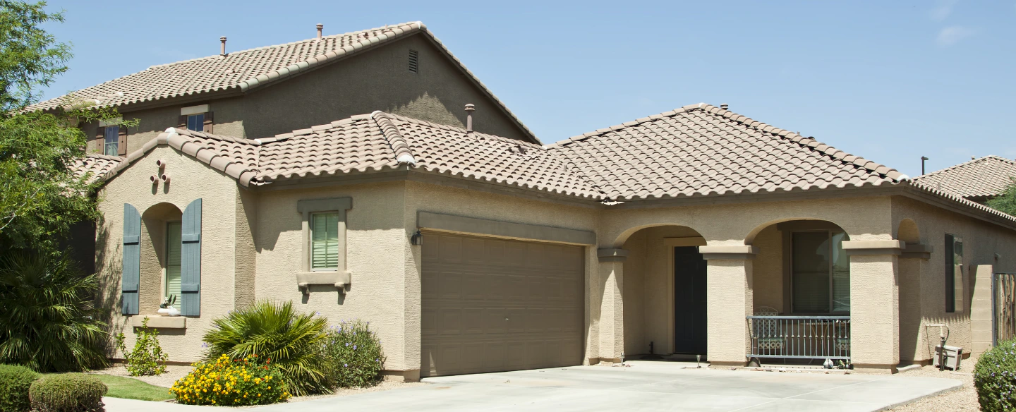 exterior view of a house during an inspection glendale az