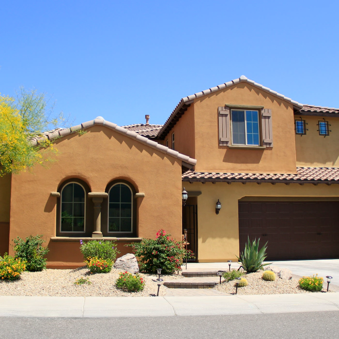 front view of a house glendale az