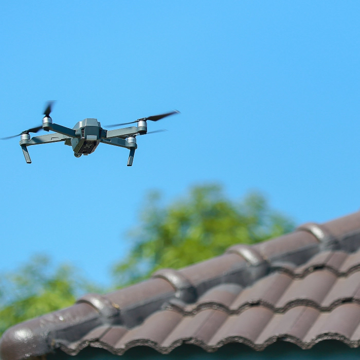 roof inspection with a drone glendale az